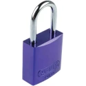 ABUS Steel, Aluminium Safety Padlock Weatherproof 4.4mm Shackle Diameter, 31.8mm Body 1819