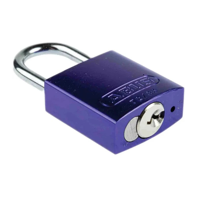 ABUS Steel, Aluminium Safety Padlock Weatherproof 4.4mm Shackle Diameter, 31.8mm Body 1819