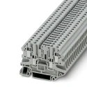 Phoenix Contact UT 4-QUATTRO-TG P/P Series Disconnect Terminal Block Grey, 0.14mm² - 6 mm², 1-Level, Screw 3064030