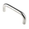 RS PRO Satin Natural Stainless Steel Arch Handle 19 mm Height, 169 mm Length 894-6844