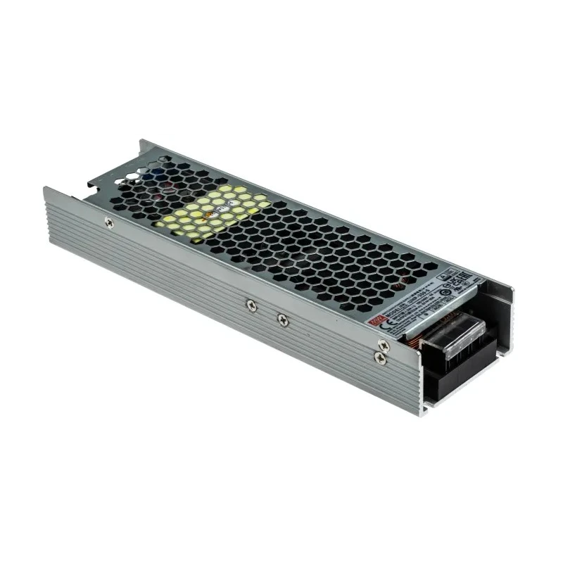 MEAN WELL 300W Single Output Switching Power Supply 5V DC, 60A, Universal Input 90-264V AC 127-370V DC, Fanless UHP-350-5