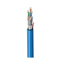 Belden 2201ENH Cat6a Ethernet Cable 500 m Shielded Screened Blue Low Smoke Zero Halogen 72V 7mm OD Cat6a 2201ENH