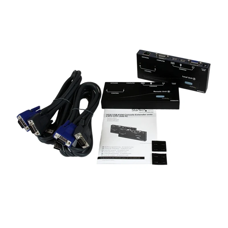 StarTech.com 1 USB Extender Pair VGA over Catx KVM Extender 150 m SV565UTPUGB