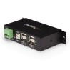 StarTech.com 4 Port USB 2.0 USB Hub Terminal Connector Powered Compact 114 mm x 26 mm x 57 mm ST4200USBM