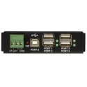 StarTech.com 4 Port USB 2.0 USB Hub Terminal Connector Powered Compact 114 mm x 26 mm x 57 mm ST4200USBM