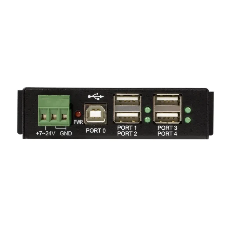 StarTech.com 4 Port USB 2.0 USB Hub Terminal Connector Powered Compact 114 mm x 26 mm x 57 mm ST4200USBM