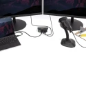 StarTech.com 4 Port USB 2.0 USB Hub Terminal Connector Powered Compact 114 mm x 26 mm x 57 mm ST4200USBM