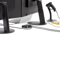 StarTech.com 4 Port USB 2.0 USB Hub Terminal Connector Powered Compact 114 mm x 26 mm x 57 mm ST4200USBM