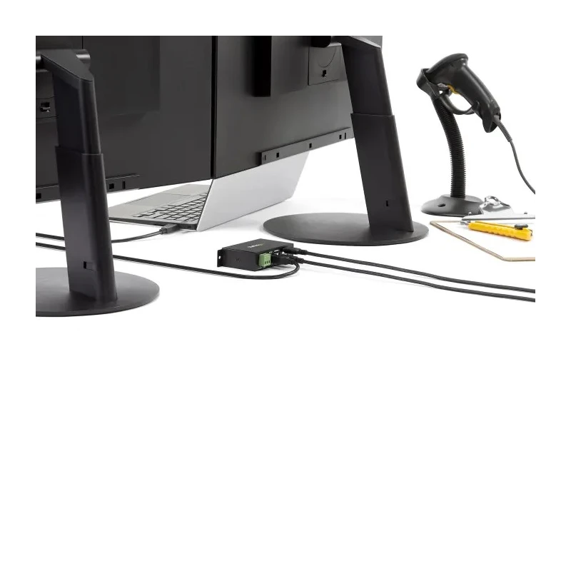 StarTech.com 4 Port USB 2.0 USB Hub Terminal Connector Powered Compact 114 mm x 26 mm x 57 mm ST4200USBM