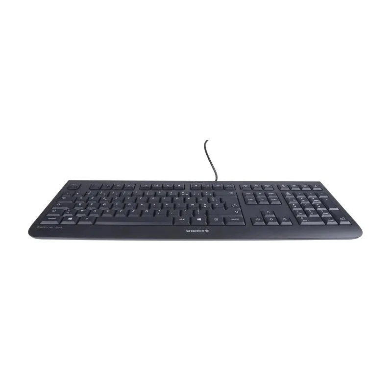 Cherry Wired USB Standard Keyboard AZERTY Layout Black Industrial Grade JK-0800FR-2