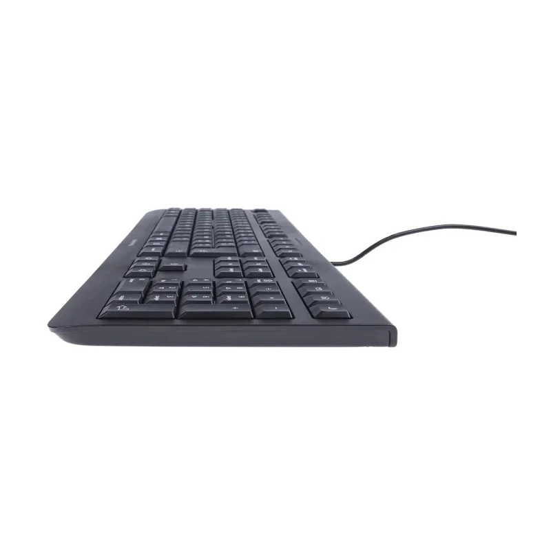 Cherry Wired USB Standard Keyboard AZERTY Layout Black Industrial Grade JK-0800FR-2