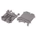 RS PRO DIN Rail Terminal Block 2.5mm² 1-Level Screw 800V 24A 878-7506