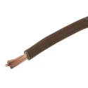 RS PRO Brown 2.5 mm² 14 AWG Copper Hook Up Wire, Flame Retardant PVC Sheath, 100 m Length, 750 V 902-8410