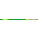 RS PRO Green Yellow 4 mm² 12 AWG Hook Up Wire, Copper Conductor, PVC Sheath, 100 m, 750V, IEC 60332-1 902-8432