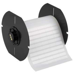 Brady White Polyester Label Roll 19.05 mm Width 6.35 mm Length 2500 Labels Per Roll B33-101-8423