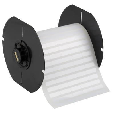 Brady White Polyester Label Roll 19.05 mm Width 6.35 mm Length 2500 Labels Per Roll B33-101-8423