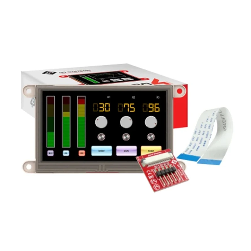 4D Systems gen4-uLCD-43D LCD Display Module 4.3 in 480 x 272 pixel I2C SPI TTL Interface Australia GEN4-ULCD-43D
