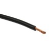 Staubli SiliVolt-2V Series Black Hook Up Wire, 525/0.07 mm Core Strands, 25 m, Copper Conductor, 1.5kV, 150°C 175-7491