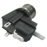 RS PRO Illuminated Push Button Switch Momentary Panel Mount 19.1 mm Cutout SPST White LED IP67 250 V AC 175-8119