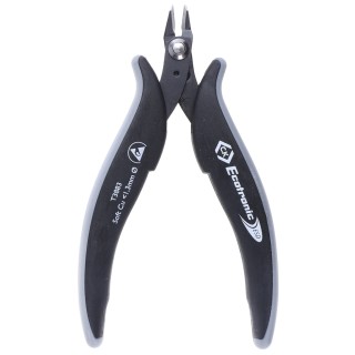 CK ESD Safe Full Flush Side Cutter with 2mm Jaw Width and 8mm Jaw Length T3883