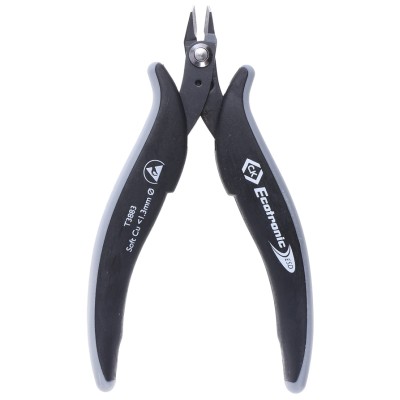 CK ESD Safe Full Flush Side Cutter with 2mm Jaw Width and 8mm Jaw Length T3883