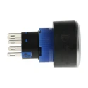 RS PRO Illuminated Momentary Push Button Switch Panel Mount SPDT Green LED 22.2 mm IP65 250 V 3, 5A 175-8256