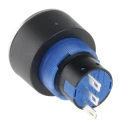 RS PRO Push Button Switch Momentary Panel Mount 22.2 mm Cutout SPDT IP65 250 V AC 175-8269