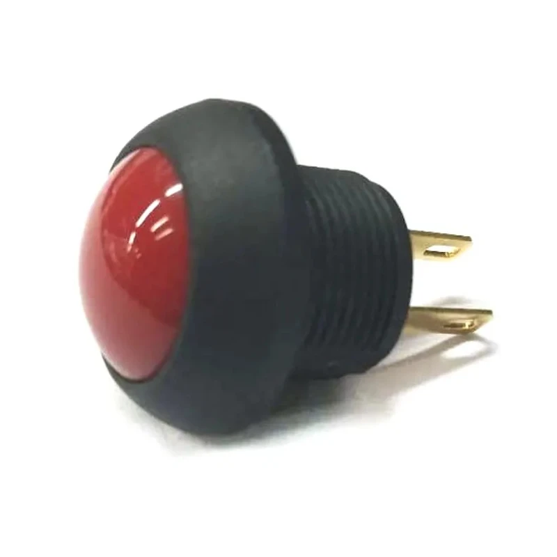 RS PRO Miniature Push Button Switch Momentary Panel Mount 13.6 mm Cutout SPST IP68 36V dc 175-8624
