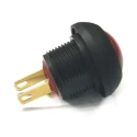 RS PRO Miniature Push Button Switch Momentary Panel Mount 13.6 mm Cutout SPST IP68 36V dc 175-8624