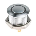 RS PRO Illuminated Momentary Push Button Switch, Panel Mount, 16 mm Cutout, SPST, White LED, IP67, 36 V dc 175-8549