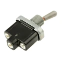 Otto Toggle Switch Panel Mount On-Off DPST Screw Terminal 28 V dc 115 V ac T9-CS2-28