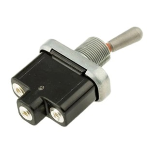 Otto Toggle Switch Panel Mount On-Off DPST Screw Terminal 28 V dc 115 V ac T9-CS2-28