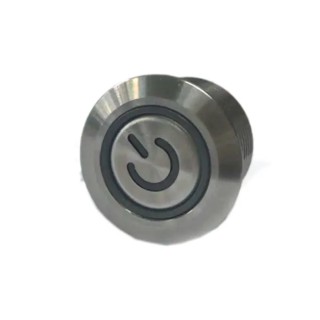 RS PRO Illuminated Momentary Push Button Switch, Panel Mount, 16 mm Cutout, SPST, RGB LED, IP67 Rated, 36 V dc 175-9146
