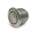 RS PRO Push Button Switch Momentary Panel Mount SPST IP67 16 mm Cutout 36V DC 2A 175-9202