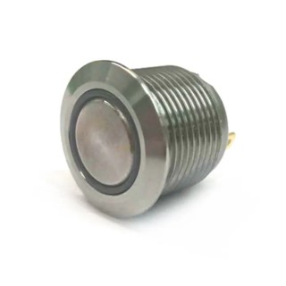 RS PRO Push Button Switch Momentary Panel Mount SPST IP67 16 mm Cutout 36V DC 2A 175-9202