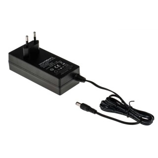 RS PRO 24 V DC 60 W AC/DC Adapter Type C EU Plug with 2.1 x 5.5 x 12 mm Centre Positive Output Connector 175-3333
