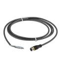Turck Female 5 Way M12 Straight to Unterminated Sensor Actuator Cable 2 m RKS4.5T-2/TXL
