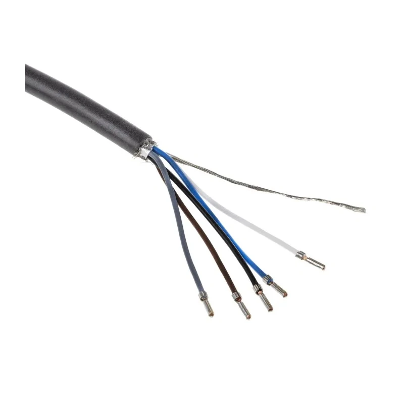 Turck Female 5 Way M12 Straight to Unterminated Sensor Actuator Cable 2 m RKS4.5T-2/TXL
