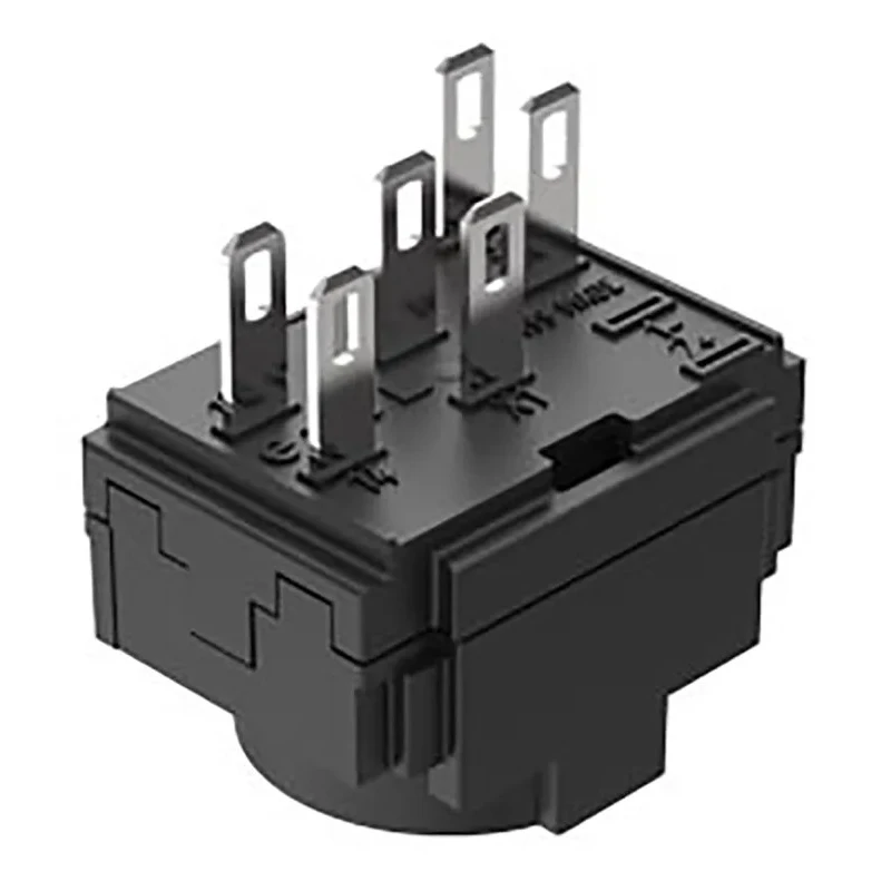 EAO Push Button Contact Block, 61 Series, 1 CO Contact Configuration, 250 V AC/DC, Snap-Action Switch 61-8420.12
