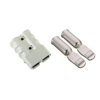 RS PRO 2 Way Male/Female Modular Battery Contact, Straight, 600V, 175A 175-6965