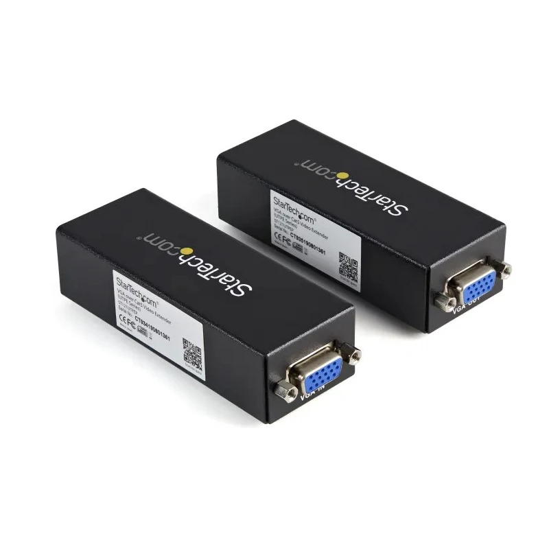 StarTech.com 1 Port VGA Over Cat5 Extender Pair 80m, 1920 x 1200 Pixel Maximum Resolution ST121UTPEP