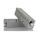 RS PRO Aluminium Pneumatic 3 Outlet Manifold 75 bar 300°C Nickel Plated 176-1102