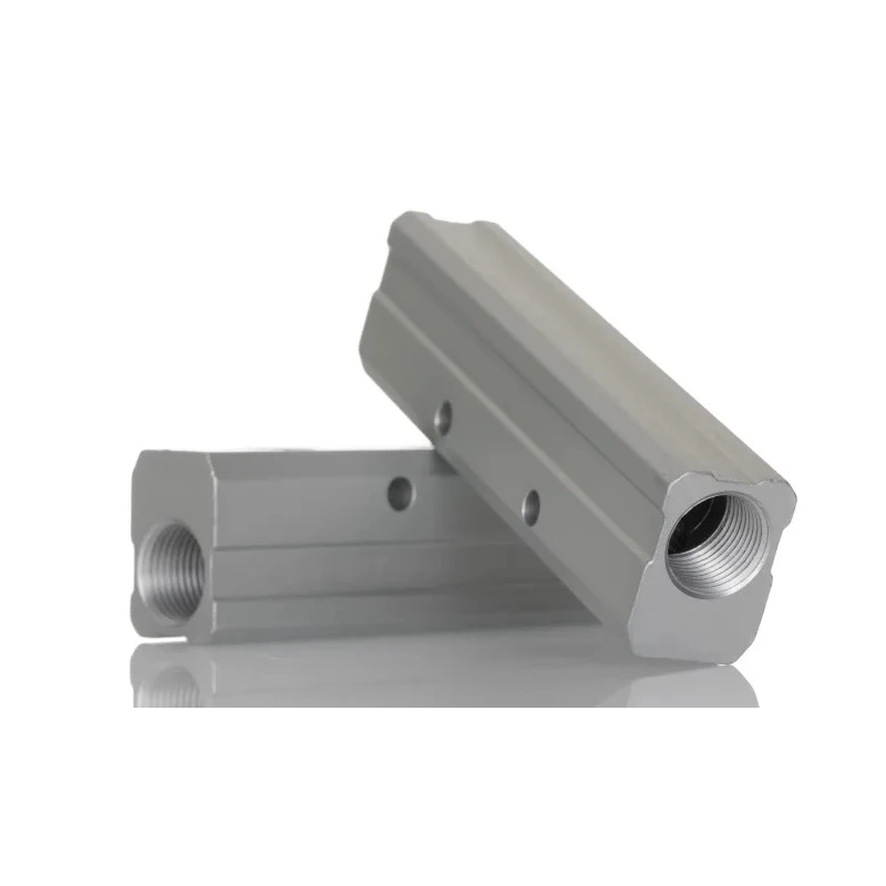 RS PRO Aluminium Pneumatic 3 Outlet Manifold 75 bar 300°C Nickel Plated 176-1102