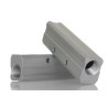 RS PRO Aluminium Pneumatic 3 Outlet Manifold 75 bar 300°C Nickel Plated 176-1102