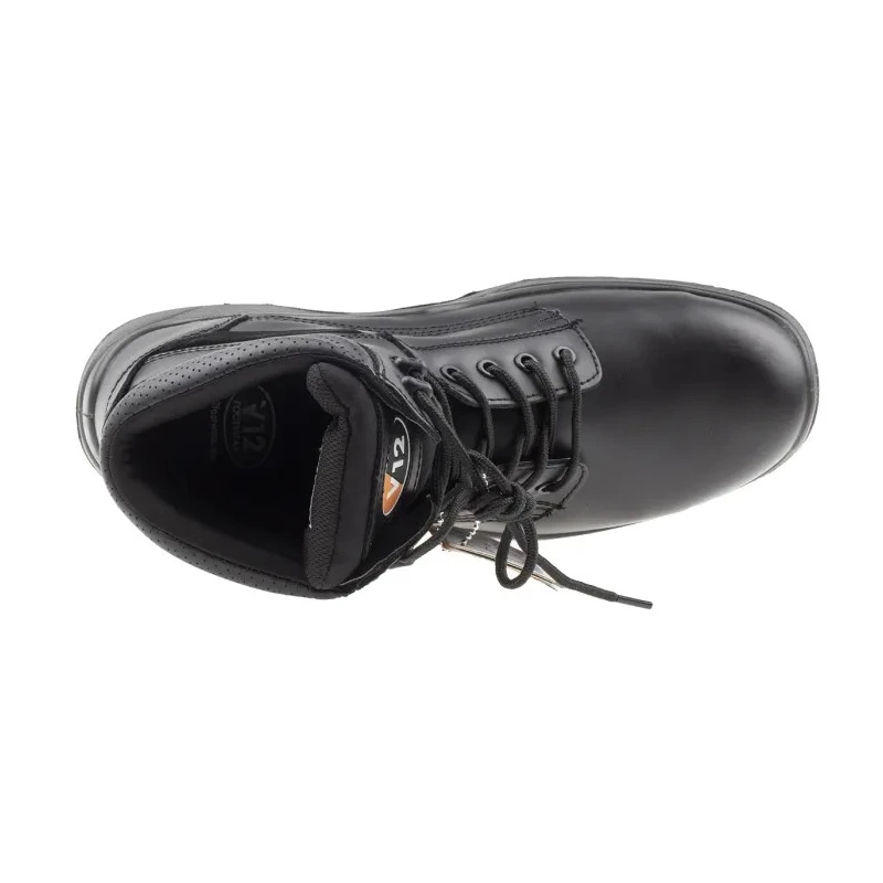 V12 Footwear Bison Black Composite Toe Capped Safety Boots Size 11 EU 46 EN ISO 20345:2011 S3 HRO SRC VR600.01/11
