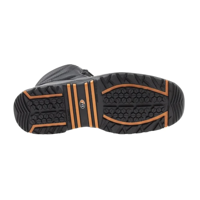 V12 Footwear Bison Black Composite Toe Capped Safety Boots Size 11 EU 46 EN ISO 20345:2011 S3 HRO SRC VR600.01/11