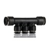 RS PRO Universal Short 3 Outlet Push-in Manifold Push-in 10 mm Inlet 8 mm Outlet 78mm Length 80°C Max Operating 176-1840