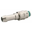 RS PRO Nickel Plated Brass Coupler Nipple Hose Barb Male 0.5in 176-1969