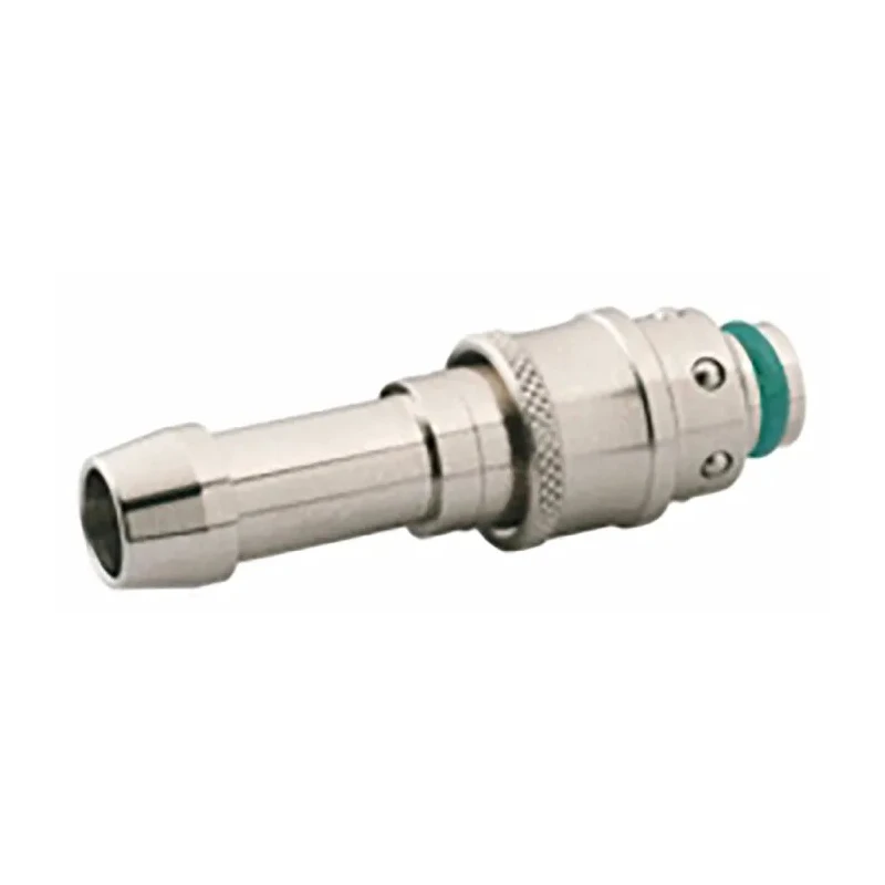 RS PRO Nickel Plated Brass Coupler Nipple Hose Barb Male 0.5in 176-1969