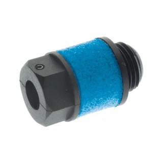 RS PRO Polyethylene Pneumatic Silencer 10 bar BSPT BSPP Metric Thread Male 92dB Noise Reduction 176-2292